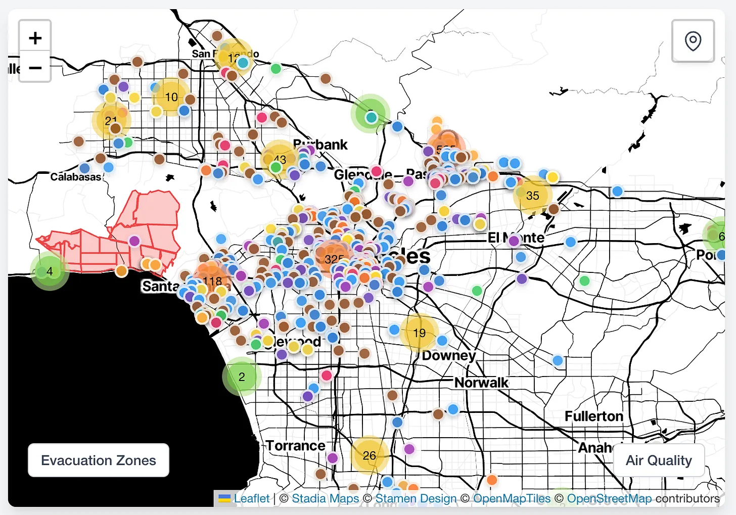Neural network visualization